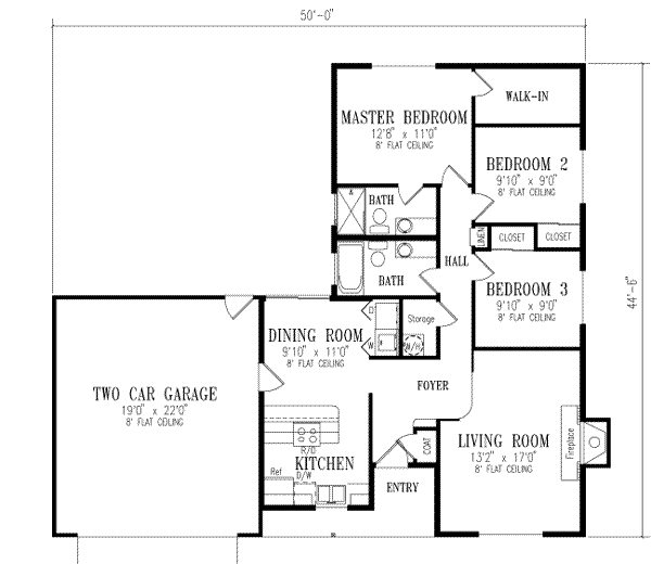 Main Floor Plan: 41-190