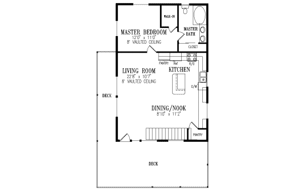 Upper/Second Floor Plan:41-191