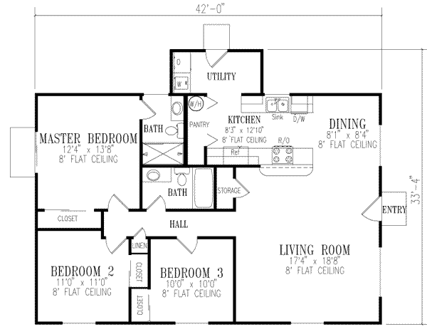 Main Floor Plan: 41-223