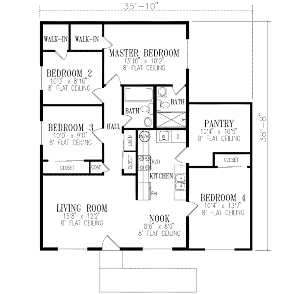 Main Floor Plan: 41-224
