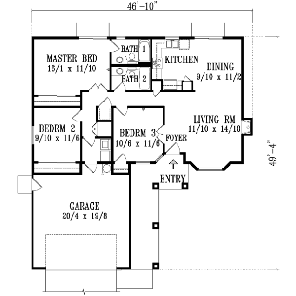 Main Floor Plan: 41-230