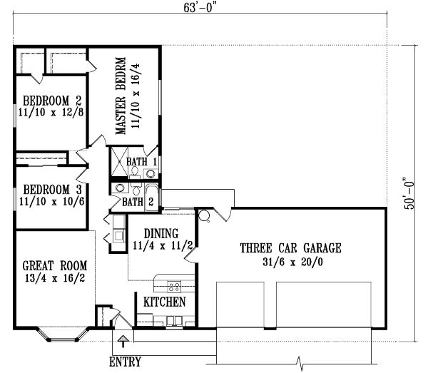 Main Floor Plan: 41-277