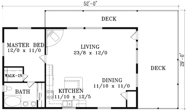 Upper/Second Floor Plan:41-280