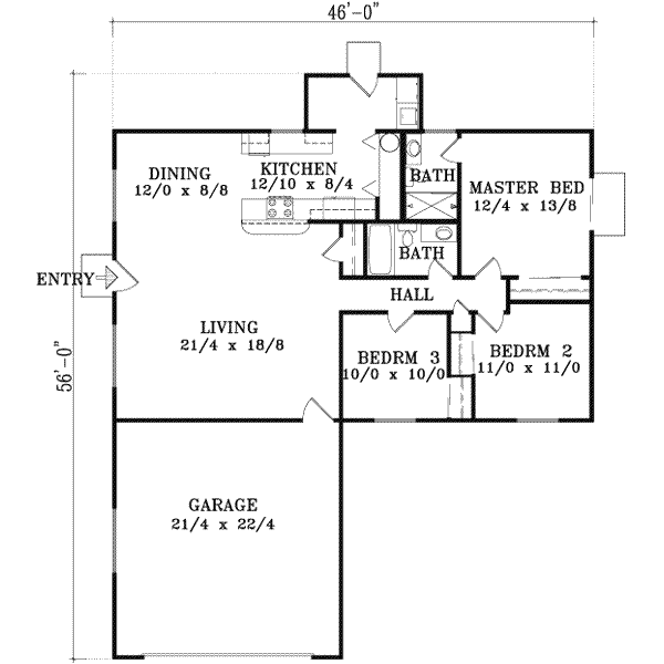 Main Floor Plan: 41-283