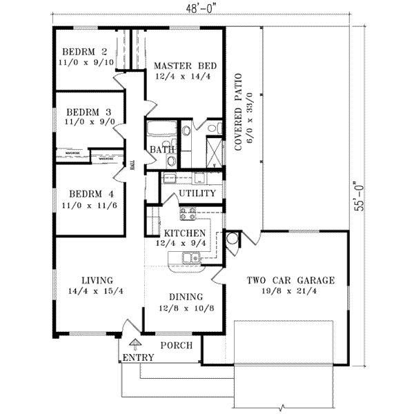 Main Floor Plan: 41-303