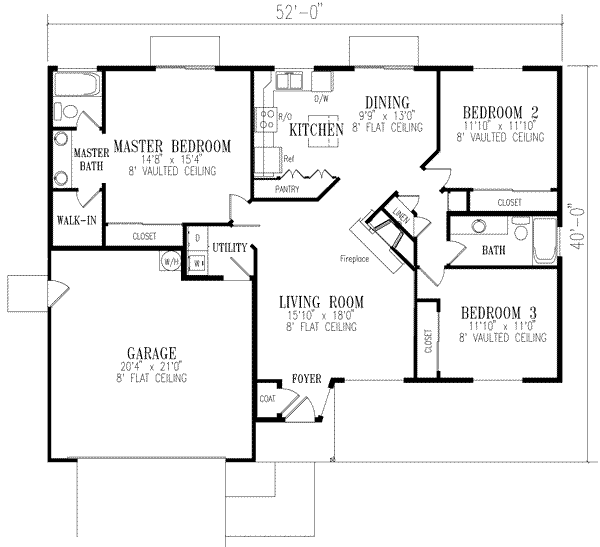 Main Floor Plan: 41-329