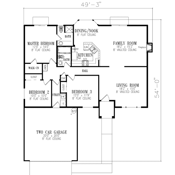 Main Floor Plan: 41-371