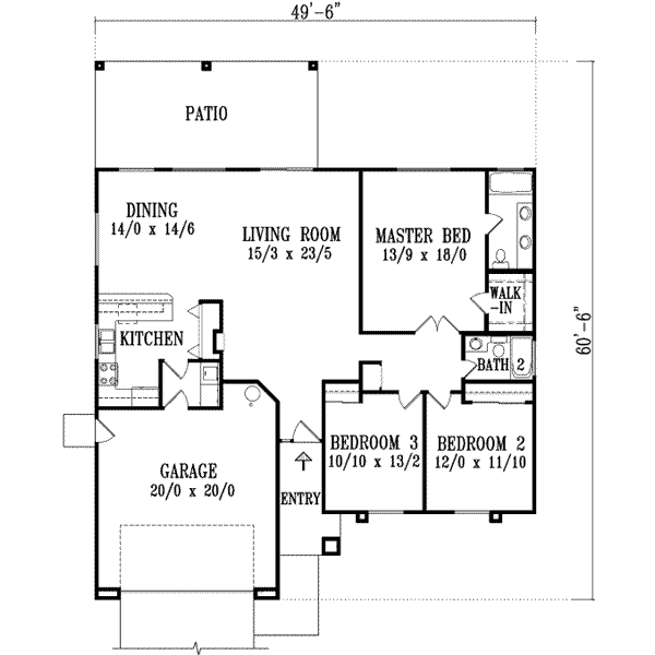 Main Floor Plan: 41-459