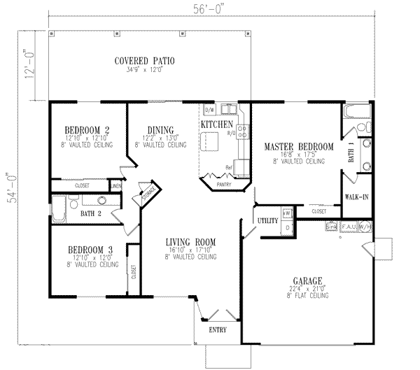 Main Floor Plan: 41-481