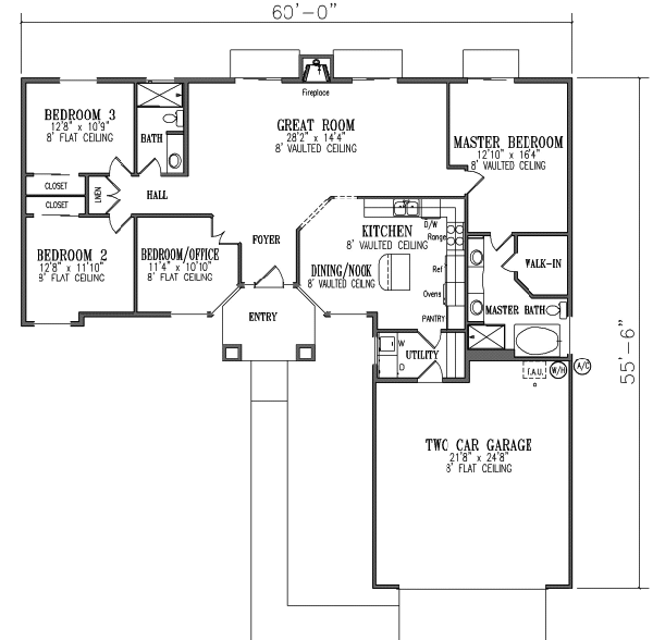 Main Floor Plan: 41-483