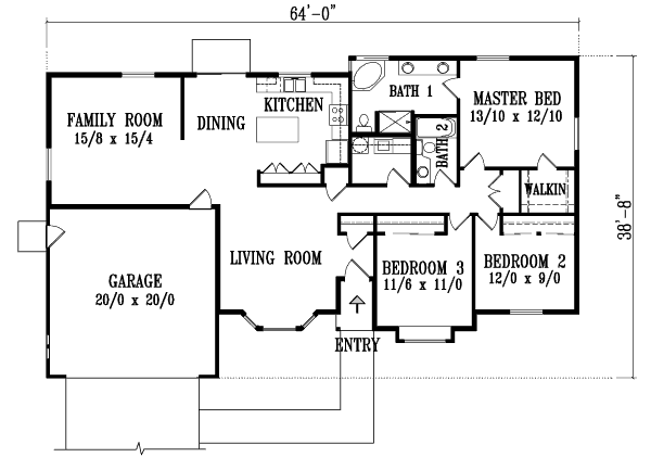 Main Floor Plan: 41-485