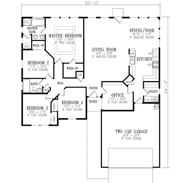 Main Floor Plan: 41-536
