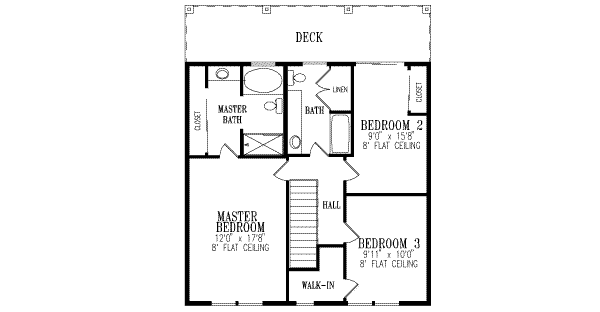 Upper/Second Floor Plan:41-551