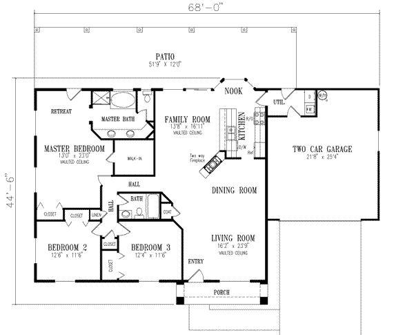 Main Floor Plan: 41-575