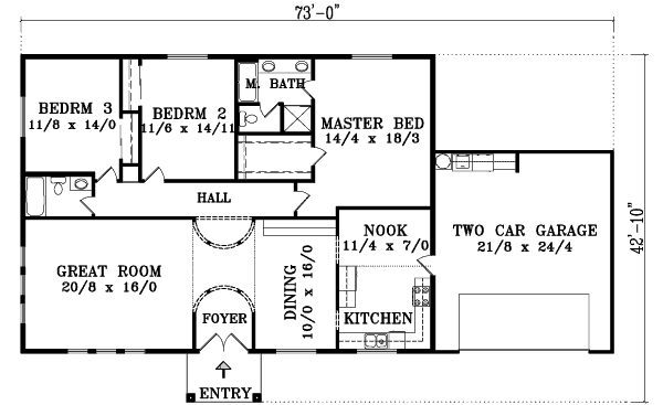 Main Floor Plan: 41-602