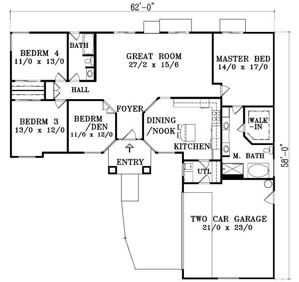 Main Floor Plan: 41-609