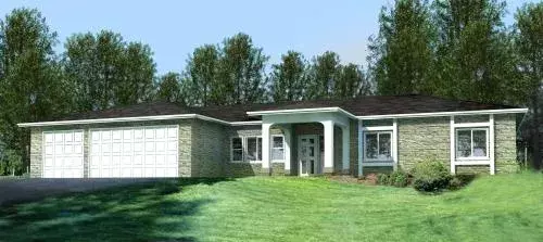 Traditional house plans 41-615 - front exterior, 1,892 sq ft, 4 bed, 3 bath house plans | Monster House Plans