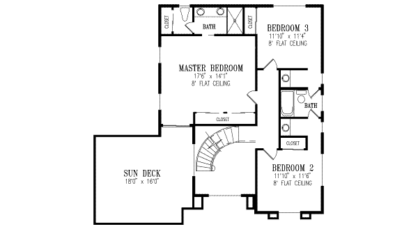 Upper/Second Floor Plan:41-656