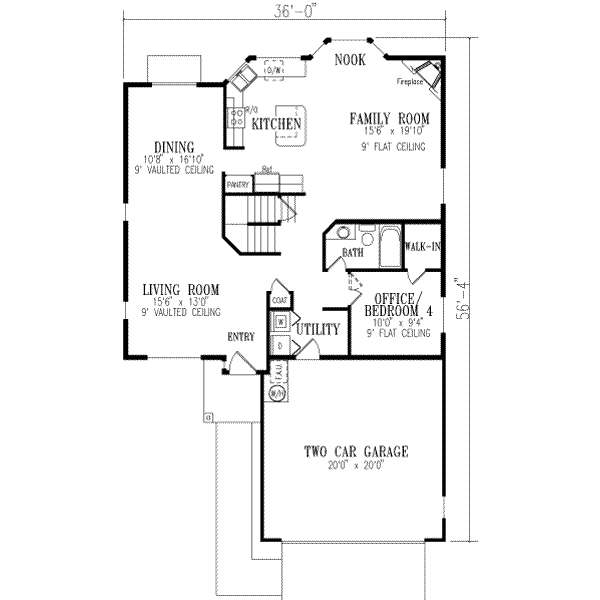 Main Floor Plan: 41-659
