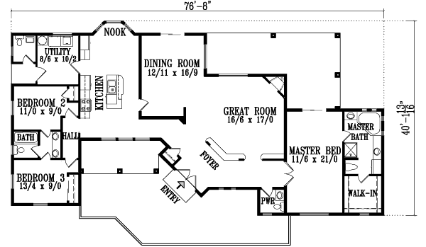 Main Floor Plan: 41-674
