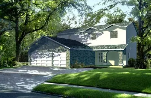 Traditional house plans 41-686 - front exterior, 2,018 sq ft, 4 bed, 3 bath house plans | Monster House Plans