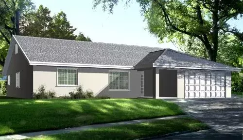 Traditional house plans 41-690 - front exterior, 2,020 sq ft, 3 bed, 2 bath house plans | Monster House Plans