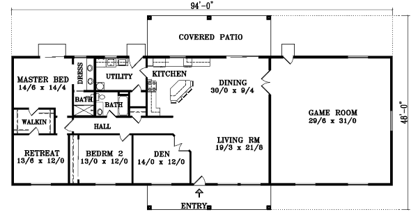 Main Floor Plan: 41-703