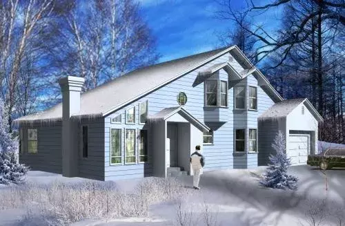 Traditional house plans 41-717 - front exterior, 2,069 sq ft, 3 bed, 2 bath house plans | Monster House Plans