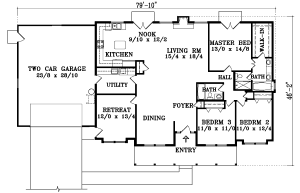 Main Floor Plan: 41-729