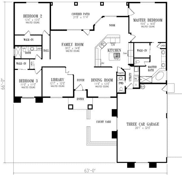 Main Floor Plan: 41-742