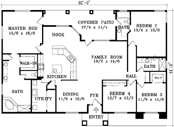 Main Floor Plan: 41-763