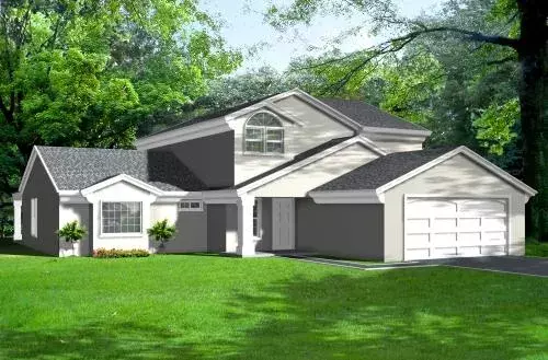 Traditional house plans 41-766 - front exterior, 2,144 sq ft, 3 bed, 2 bath house plans | Monster House Plans