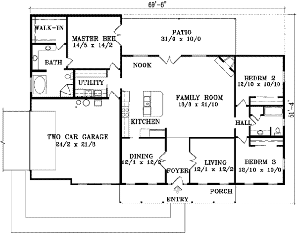 Main Floor Plan: 41-777