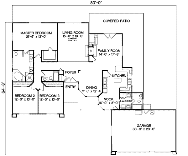 Main Floor Plan: 41-790