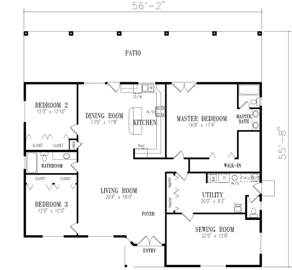 Main Floor Plan: 41-798
