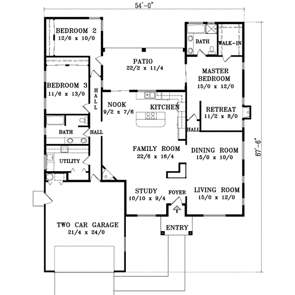 Main Floor Plan: 41-803