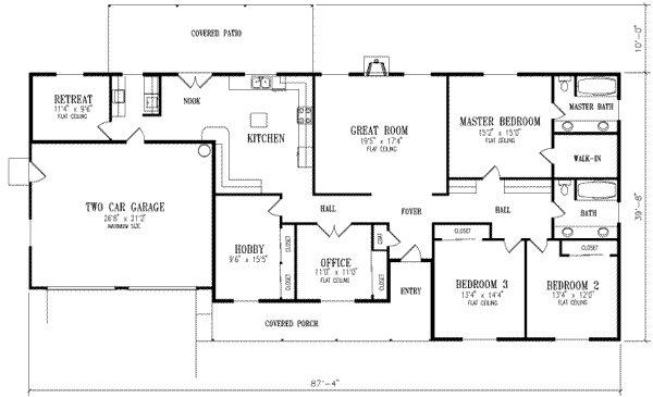 Main Floor Plan: 41-836