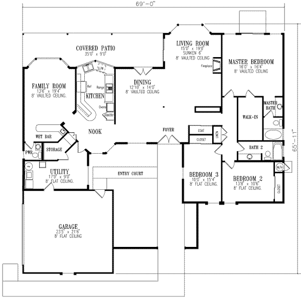 Main Floor Plan: 41-870