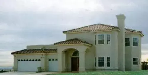 Southwest house plans 41-901 - front exterior, 2,493 sq ft, 4 bed, 2 bath house plans | Monster House Plans