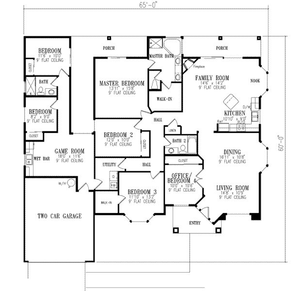 Main Floor Plan: 41-913