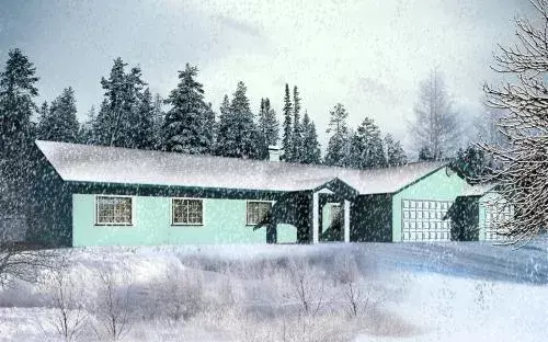 Traditional house plans 41-960 - front exterior, 2,612 sq ft, 4 bed, 3 bath house plans | Monster House Plans
