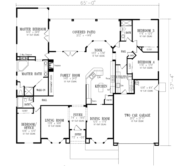 Main Floor Plan: 41-993