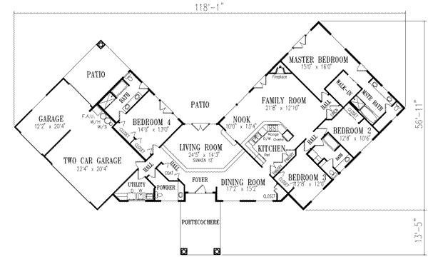 Main Floor Plan: 41-996