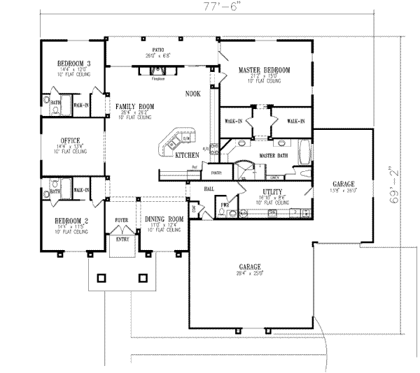 Main Floor Plan: 41-997