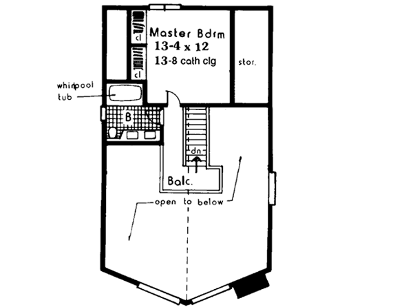 Upper/Second Floor Plan:43-104