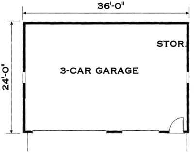 Country Style Home Design Plan: 43-211