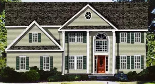 Southern house plans 43-222 - front exterior, 3,674 sq ft, 4 bed, 3 bath house plans | Monster House Plans