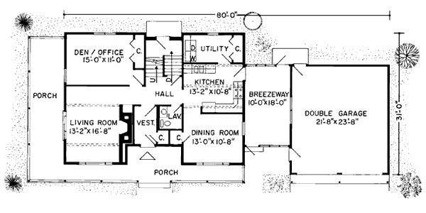 Main Floor Plan: 46-131