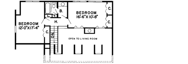 Upper/Second Floor Plan:46-134