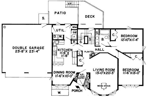 Main Floor Plan: 46-135